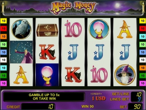 Аппараты «Magic Money» — играть в Вулкан без регистрации